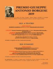 RISULTATI DEL PREMIO GIUSEPPE ANTONIO BORGESE 2019